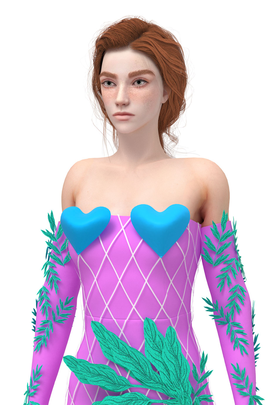 Платье Spathiphyllum