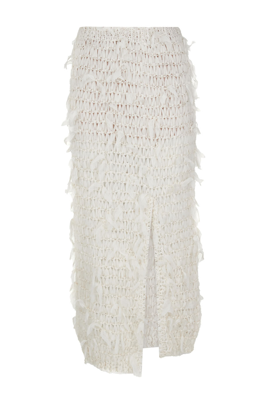 Юбка миди прямого силуэта