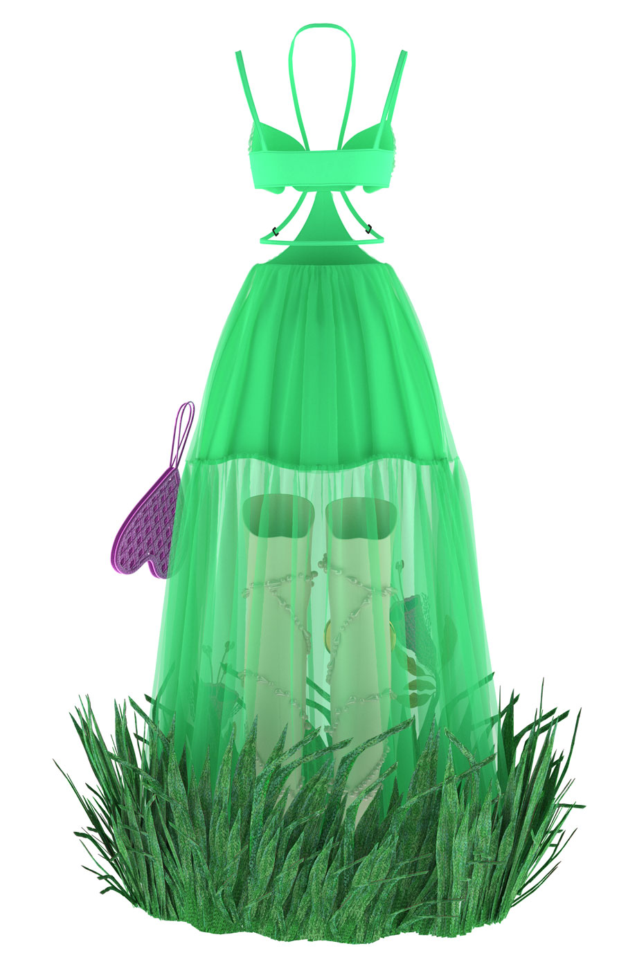 Платье Rerooted nature