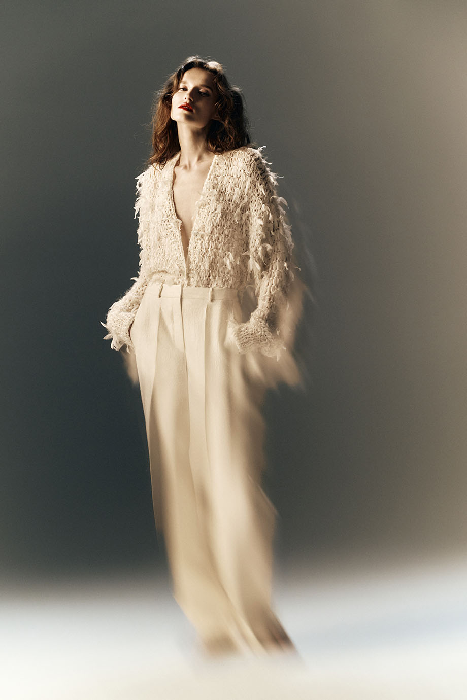 Кардиган свободного силуэта