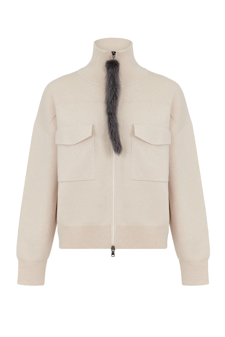 Кардиган на молнии