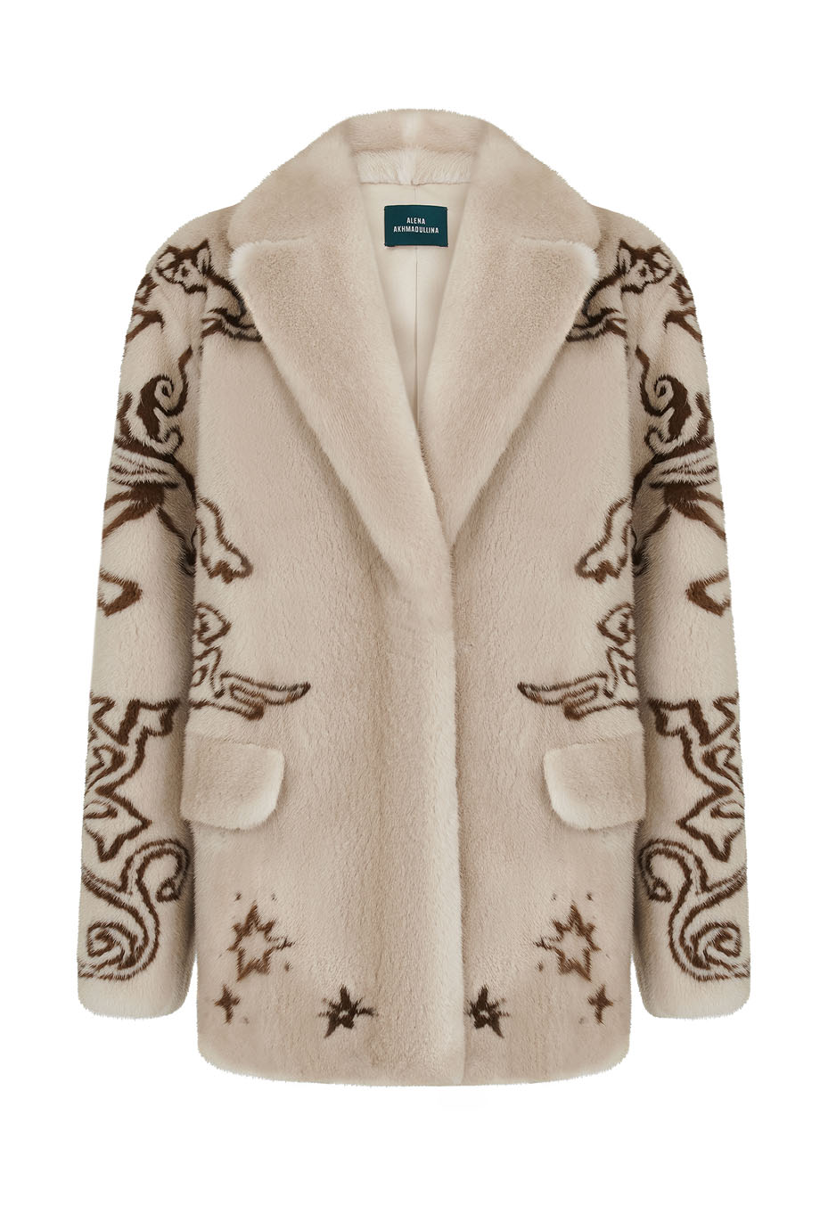 Шуба норковая укороченная