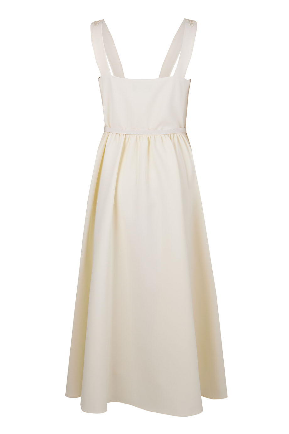 Платье-сарафан со сборкой на талии