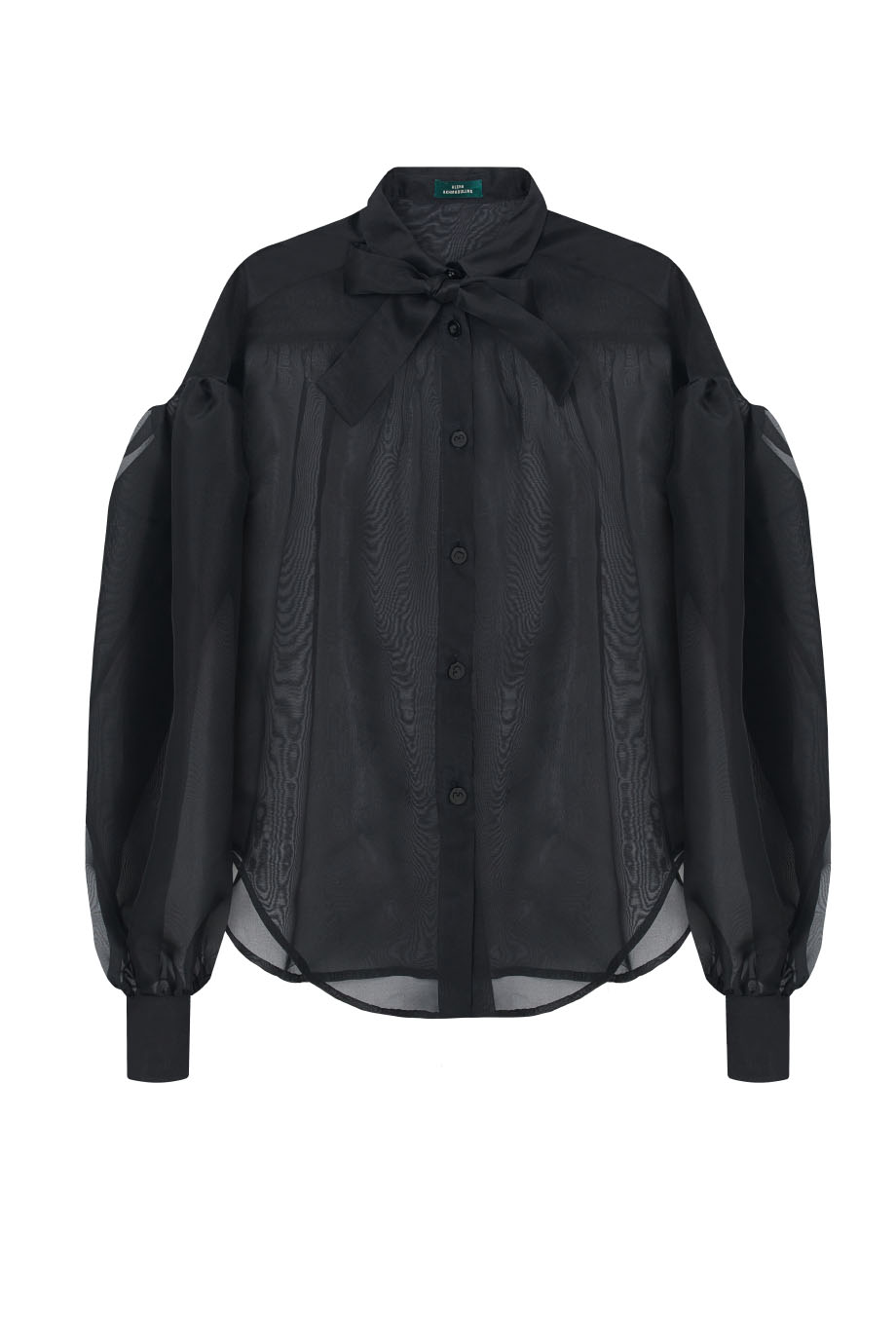 Блуза прямого силуэта