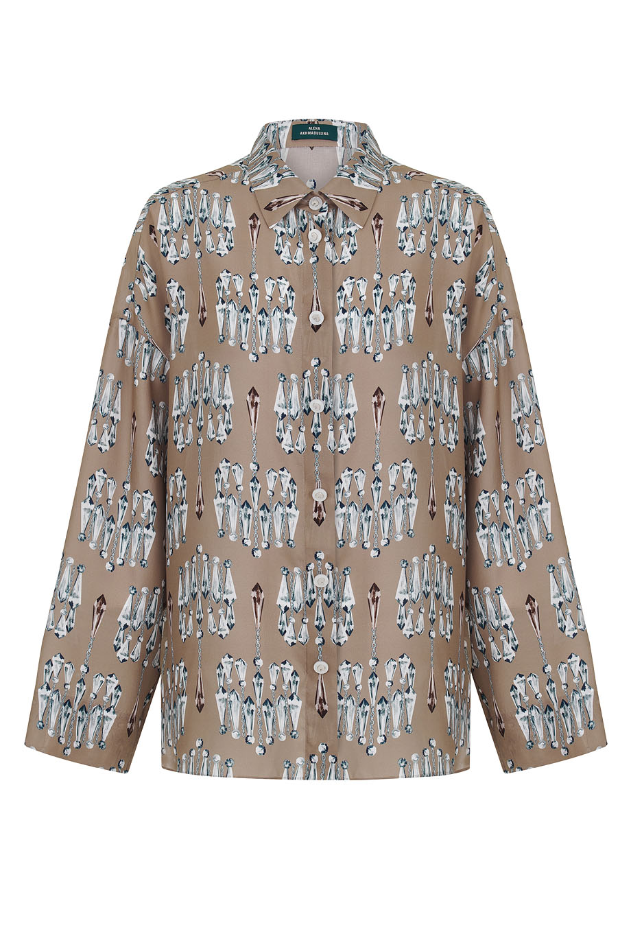 Блуза шёлковая