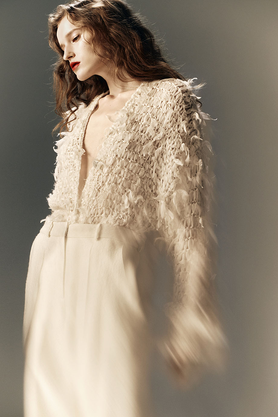 Кардиган свободного силуэта