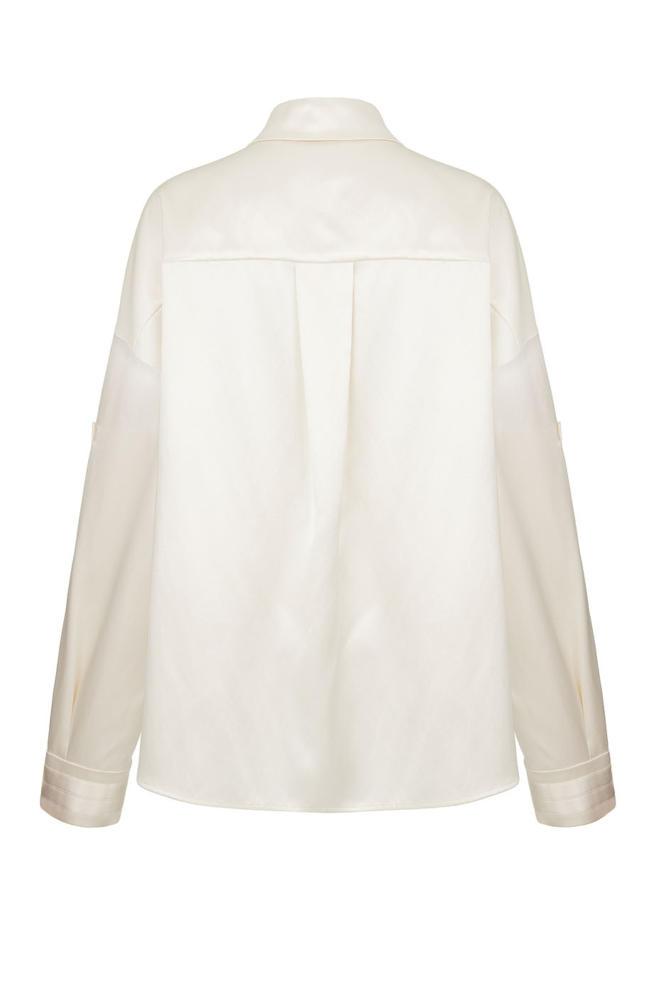 Блуза прямого свободного силуэта