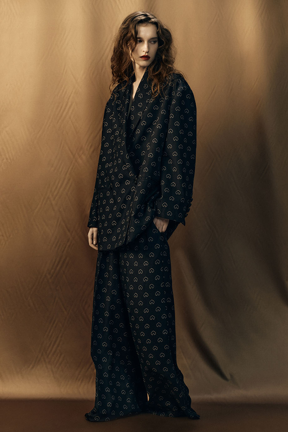 Брюки палаццо на резинке