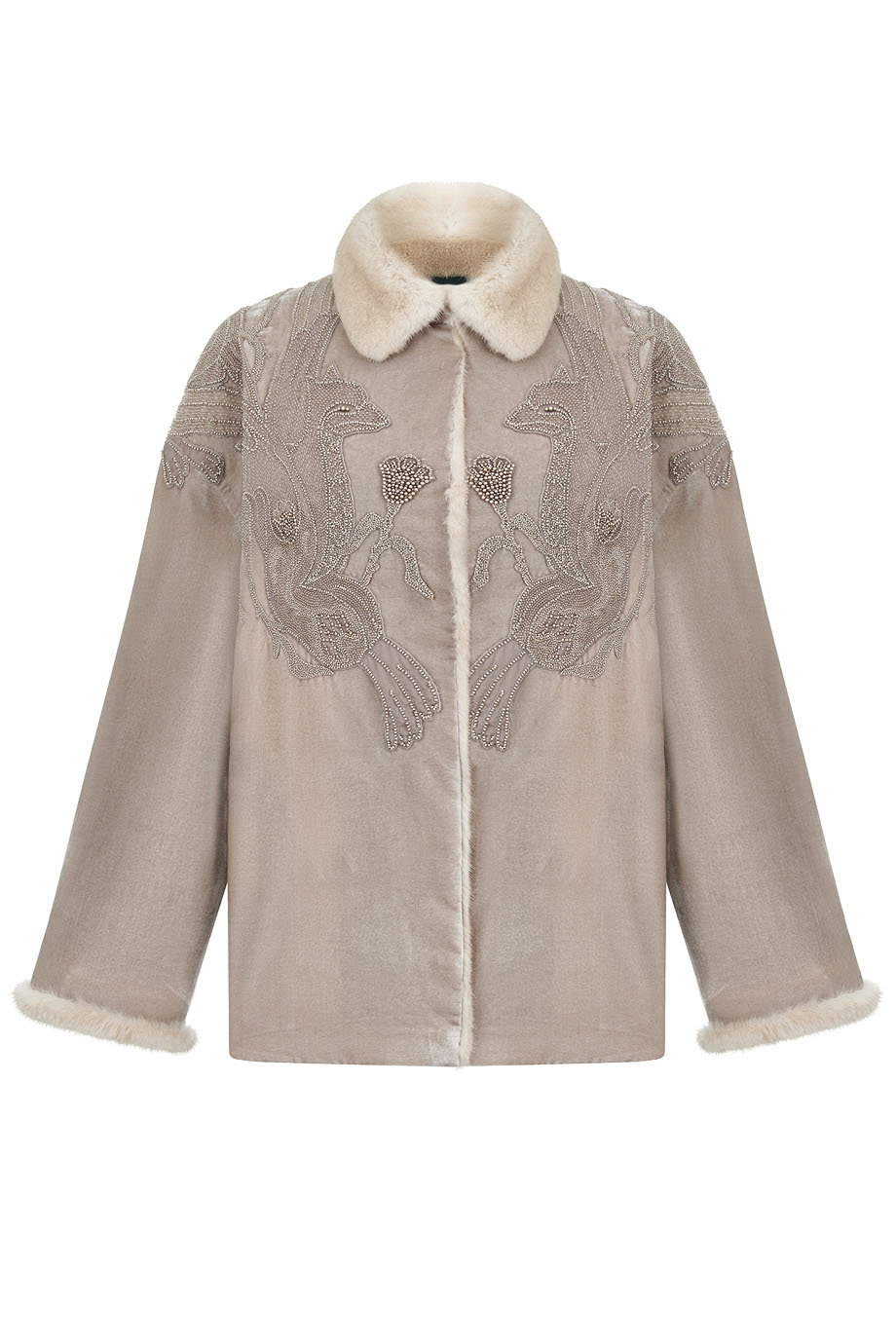 Пальто меховое на норковом мехе