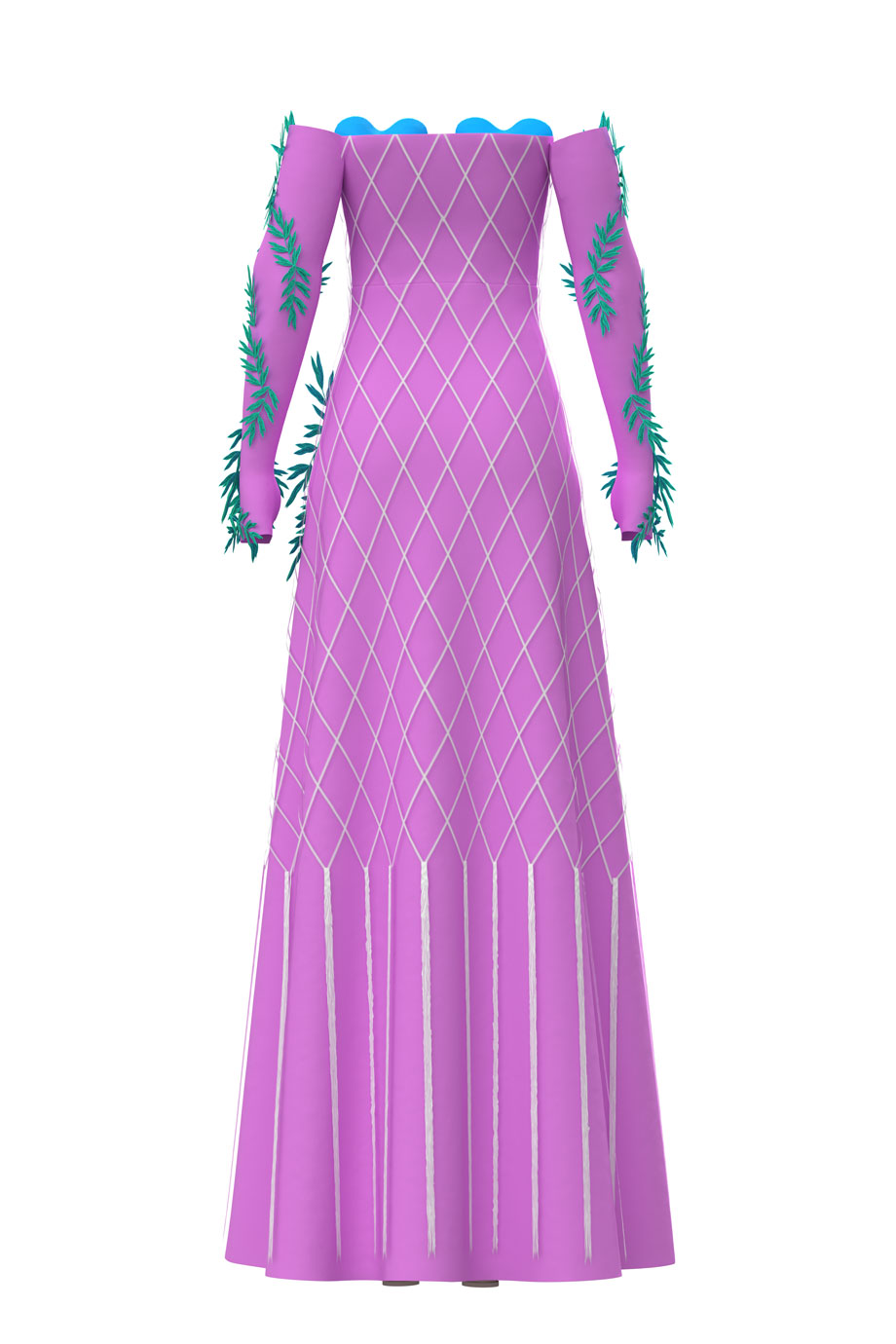 Платье Spathiphyllum