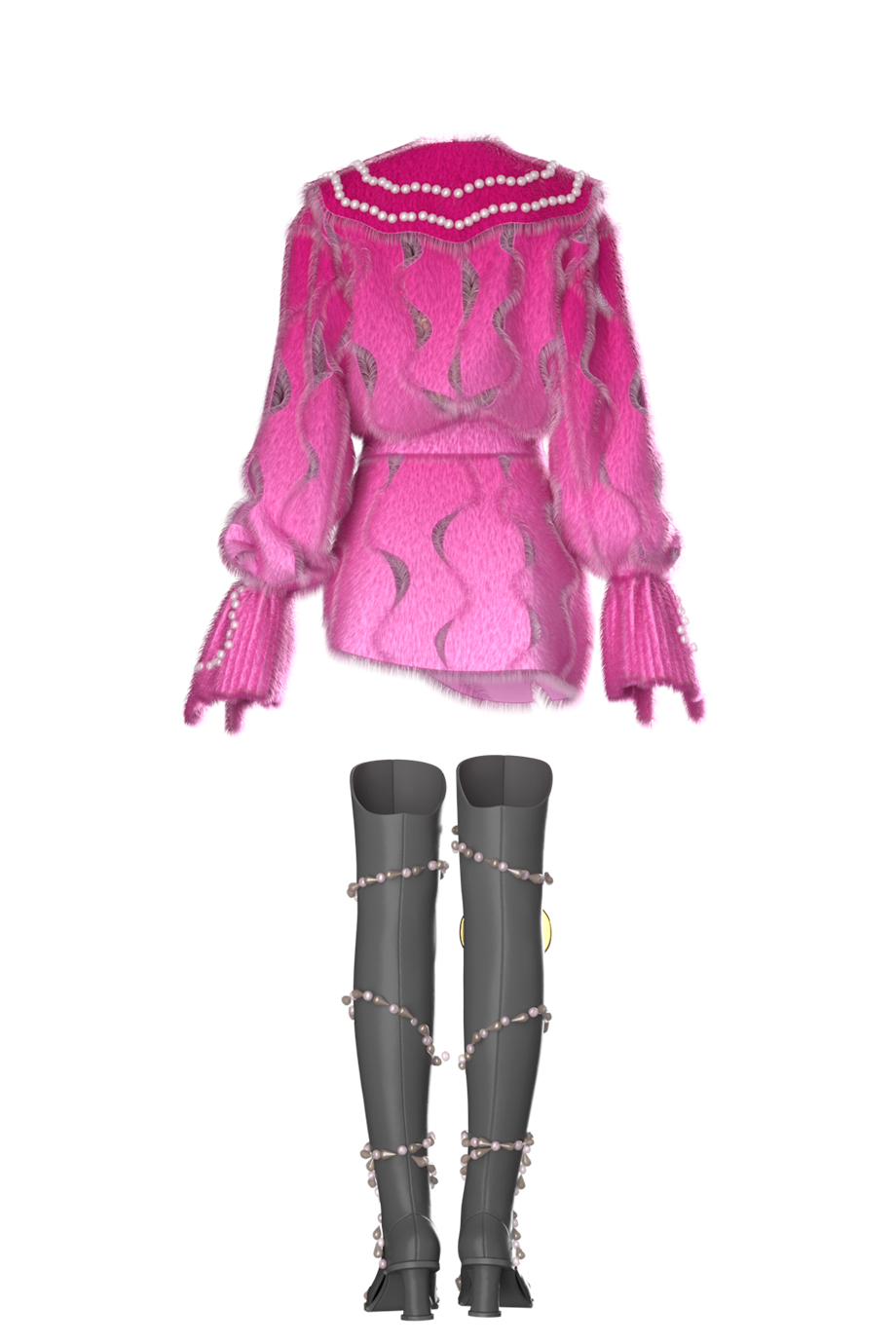 Платье Flowers Extract