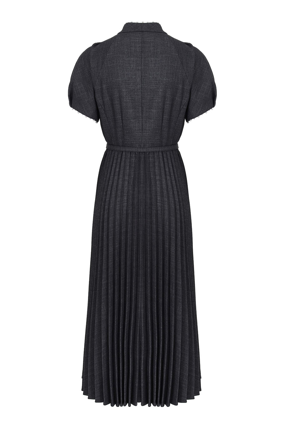 Платье с юбкой плиссе