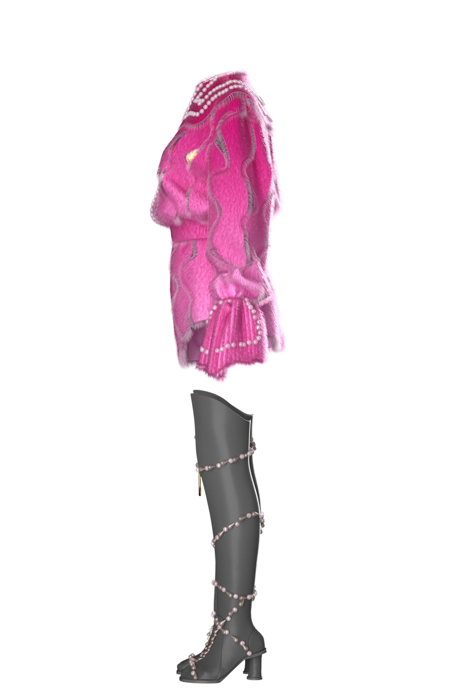 Платье Flowers Extract