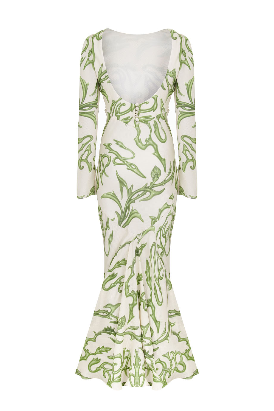 Платье с открытой спиной