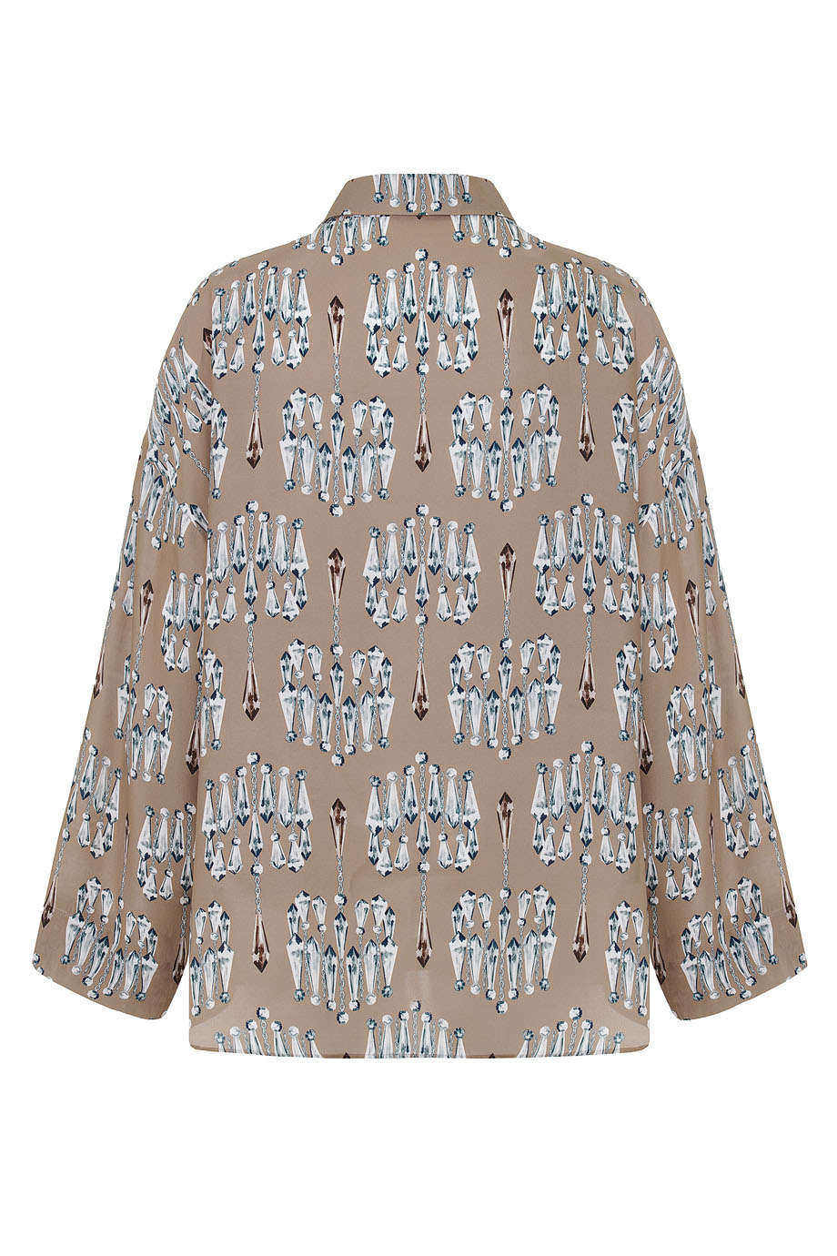 Блуза шёлковая