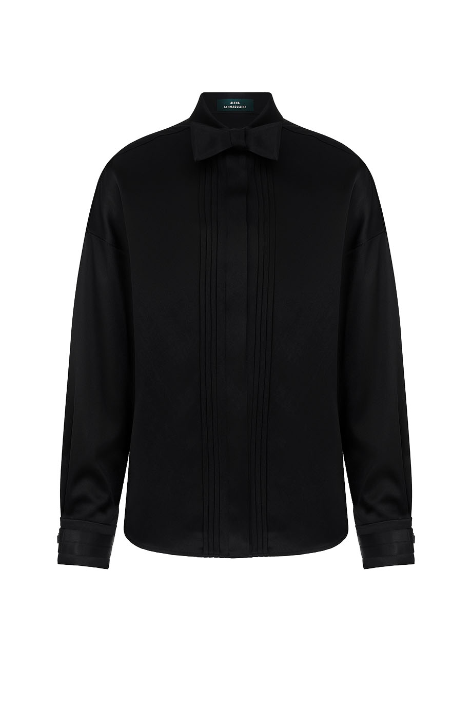 Блуза-рубашка с бабочкой