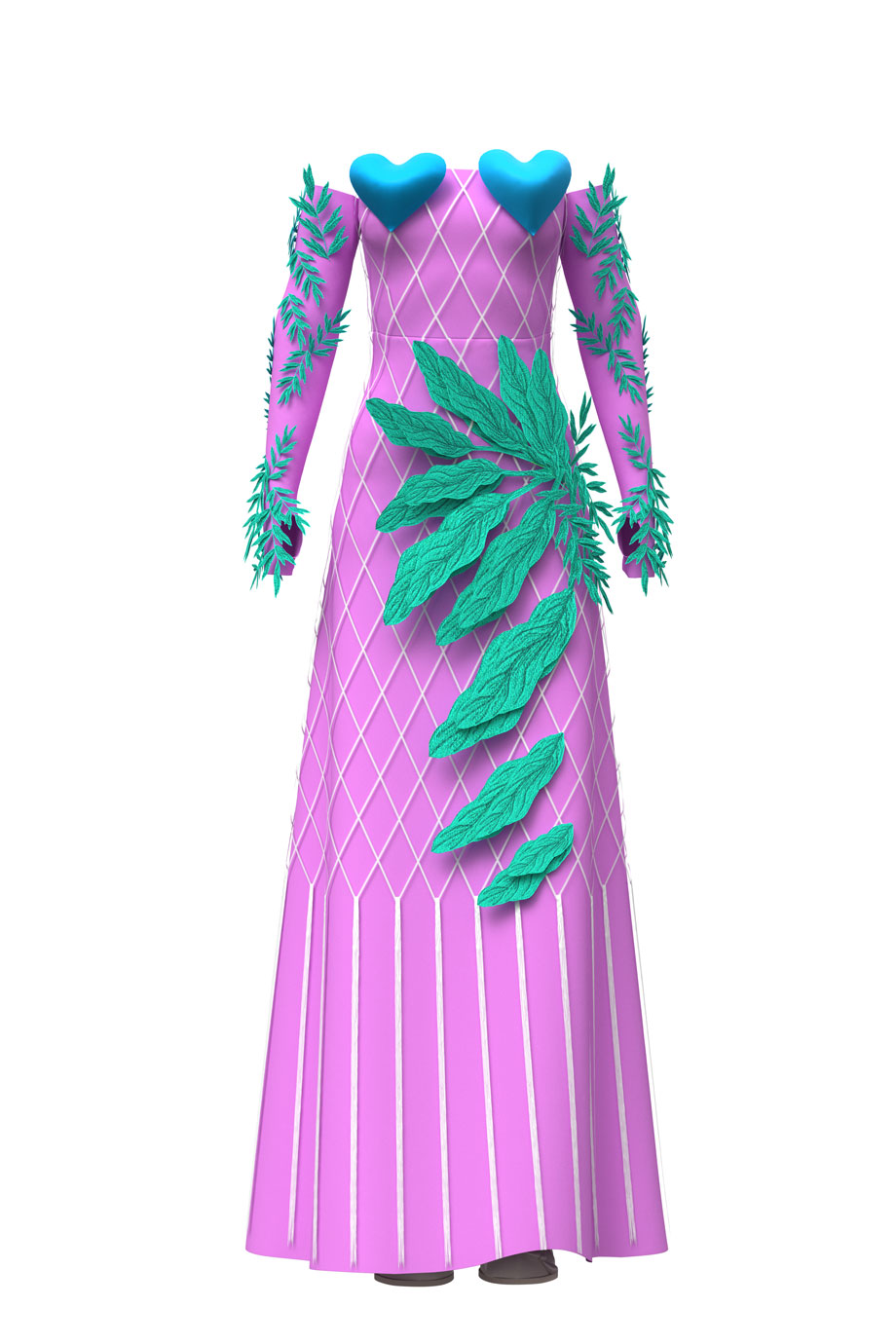 Платье Spathiphyllum