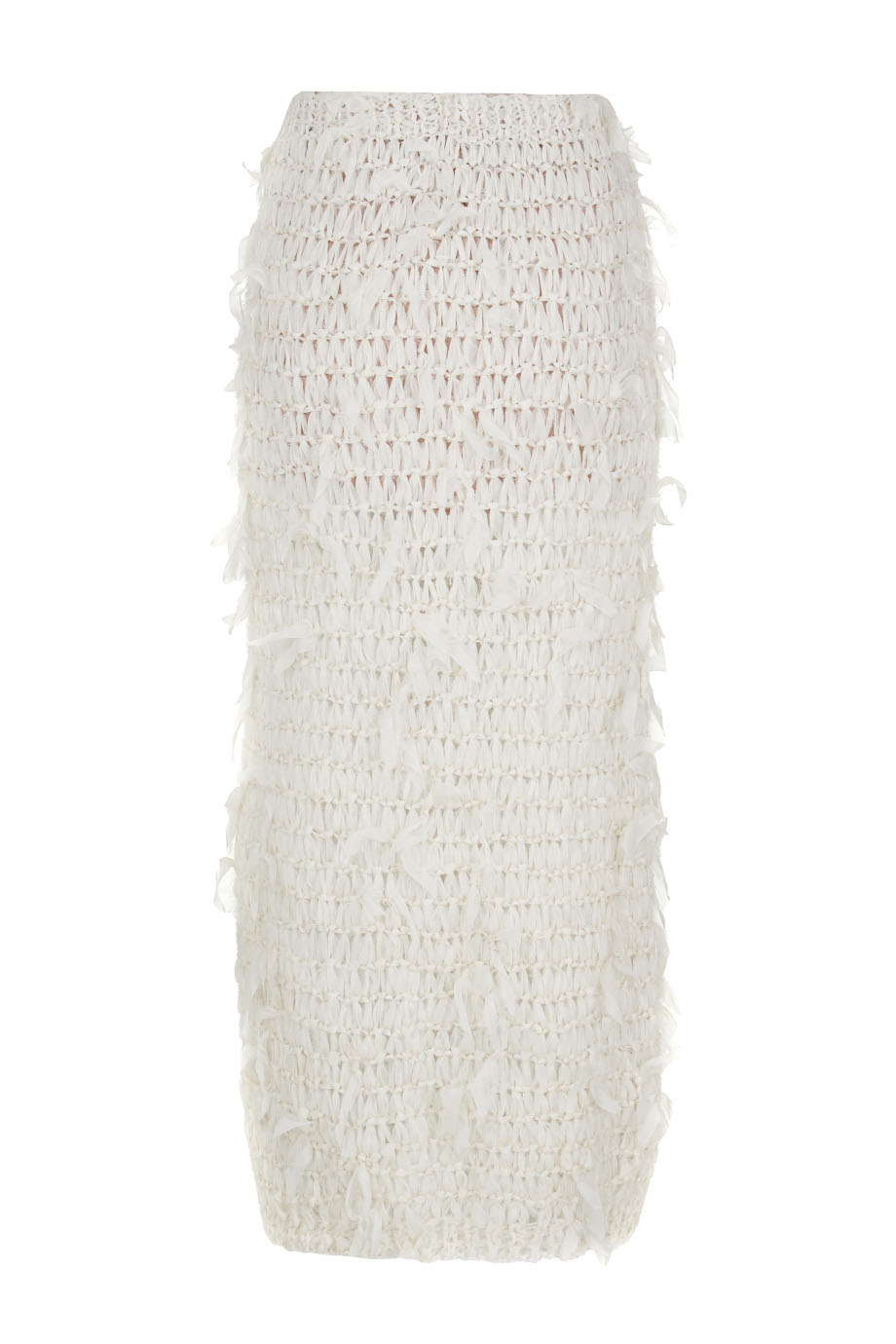 Юбка миди прямого силуэта