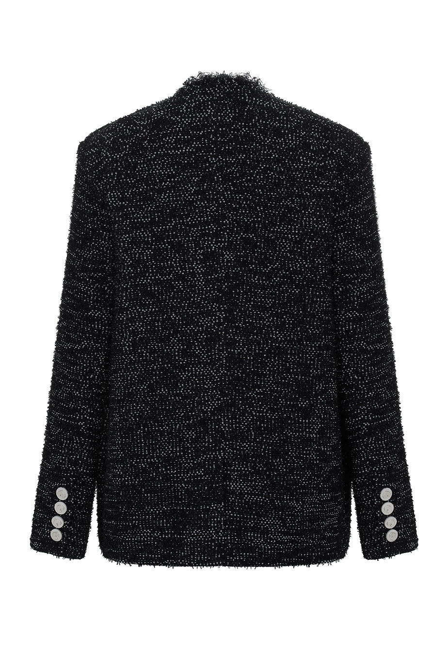 Жакет твидовый с пайетками