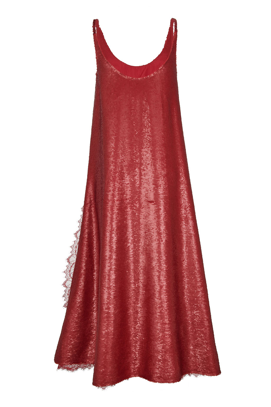 Платье-комбинация на бретелях