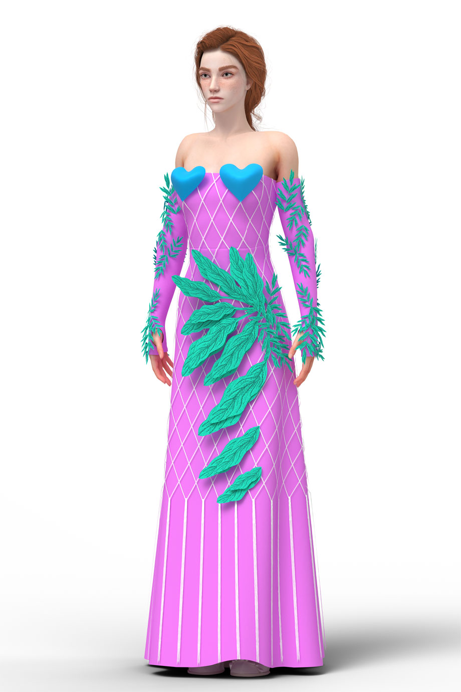 Платье Spathiphyllum