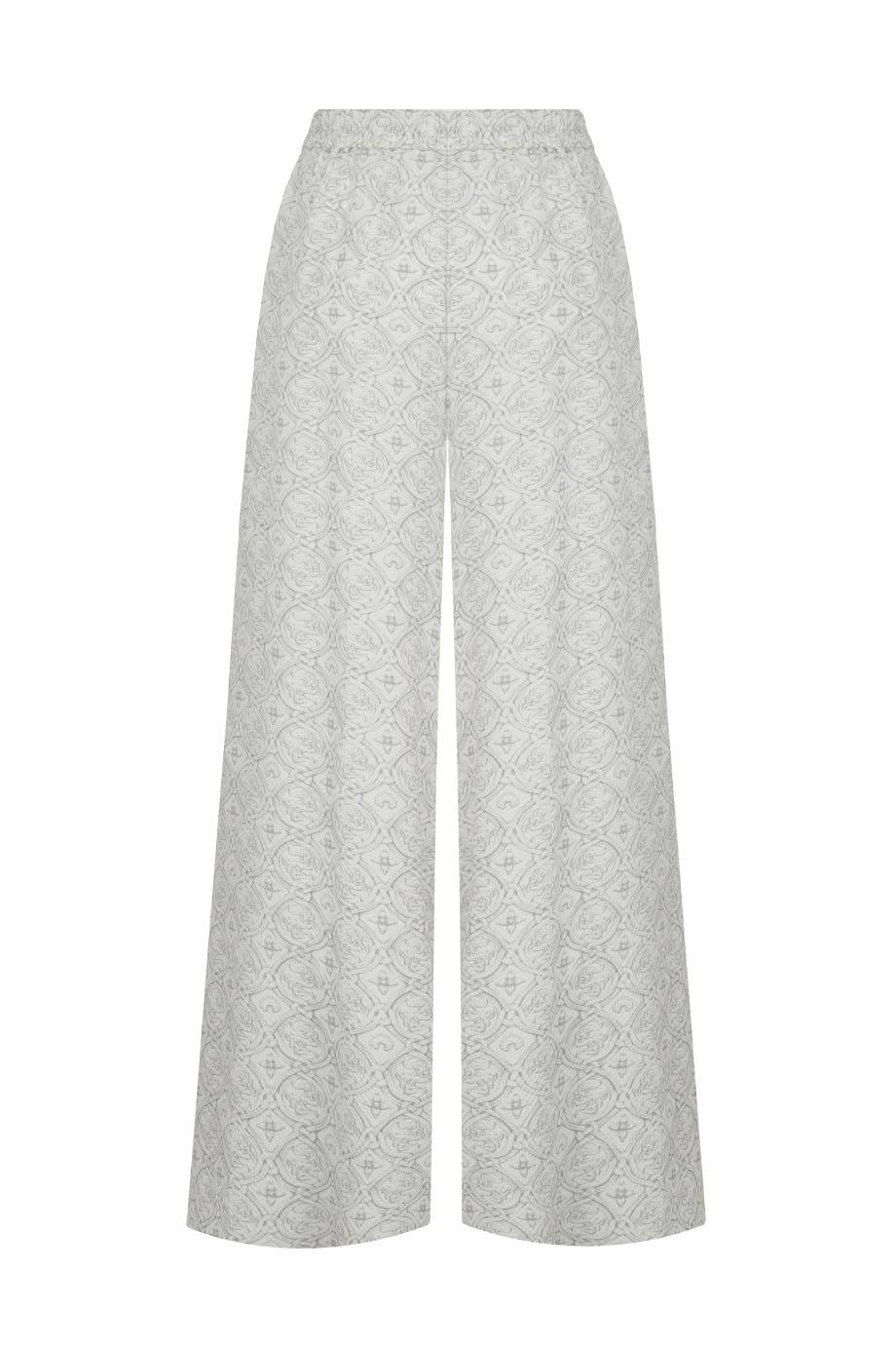 Брюки палаццо на скрытой резинке