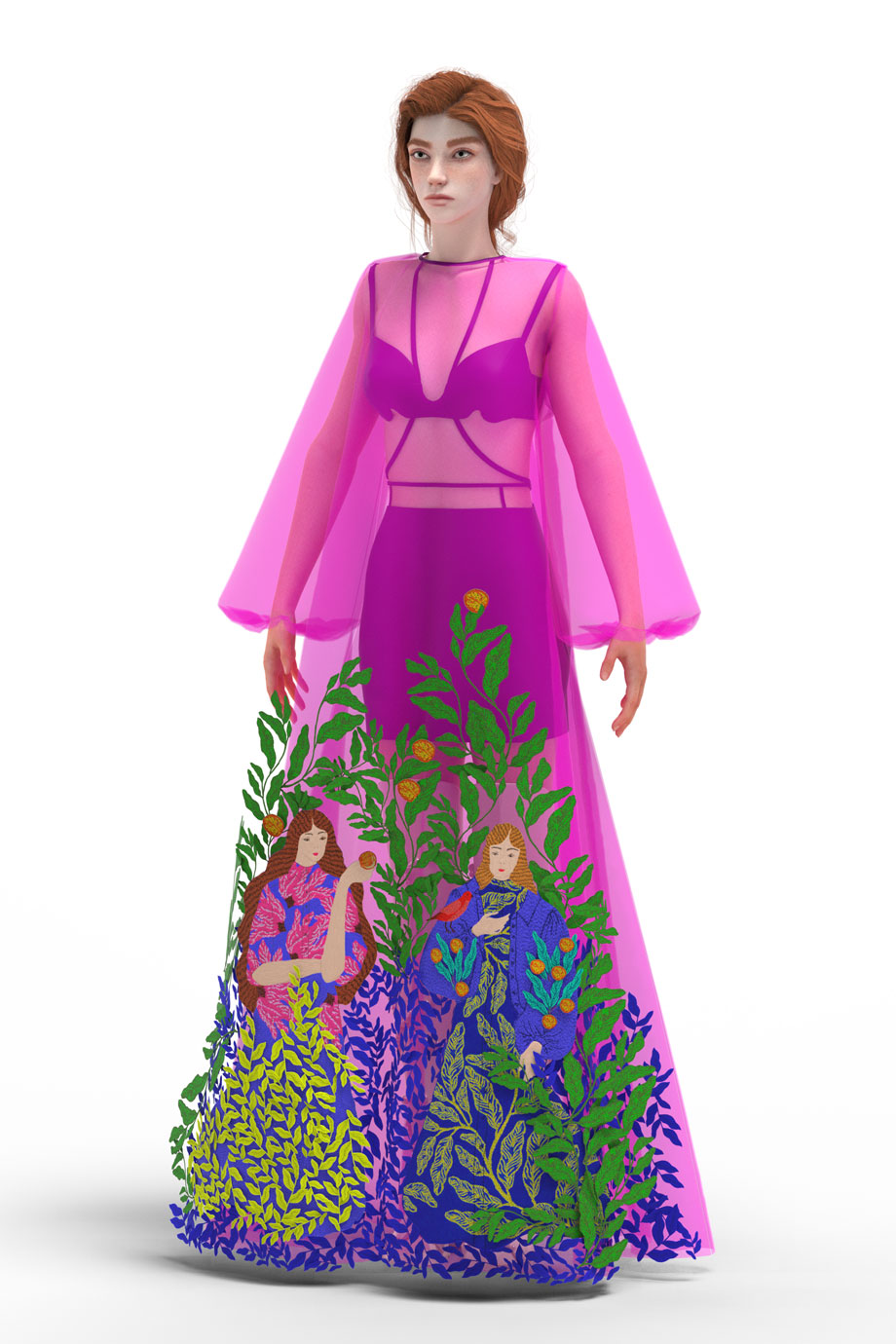 Платье Orchid Conversation