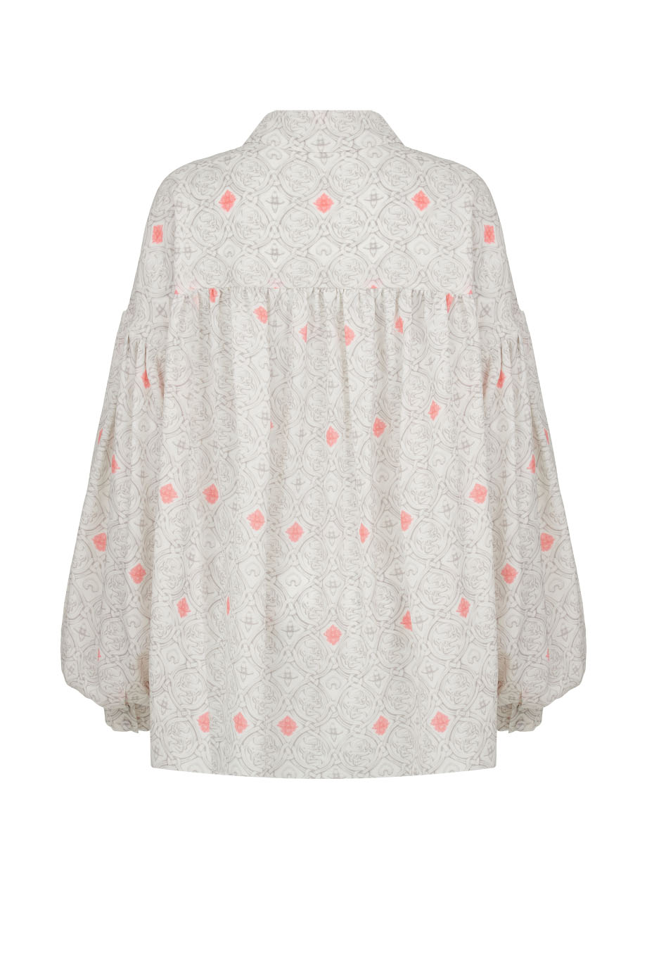 Блуза прямого силуэта