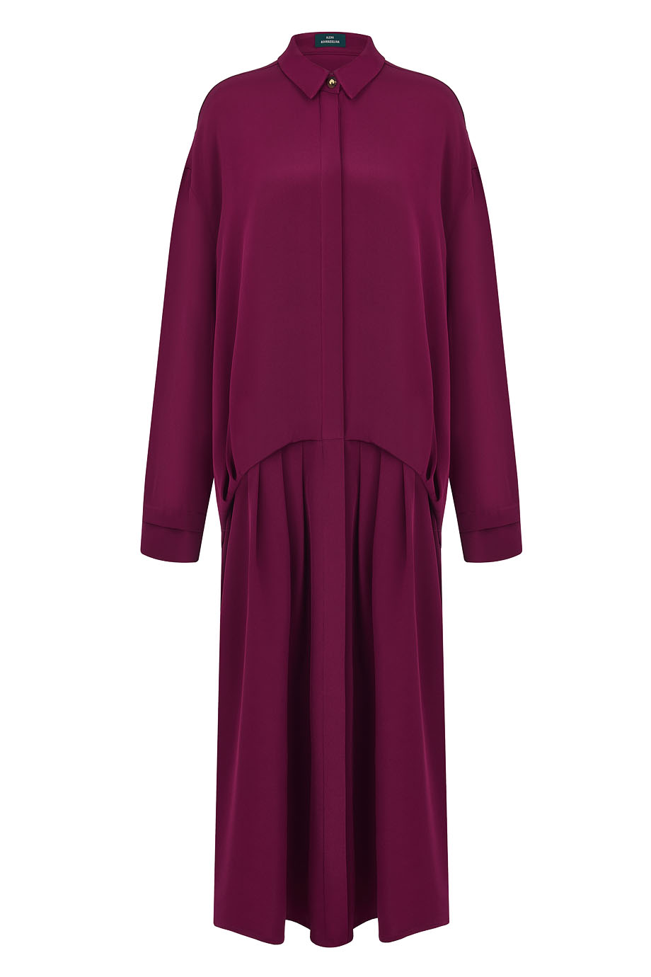 Платье шёлковое